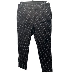 {Old Navy} Black and White Polka Dot Pixie Pants